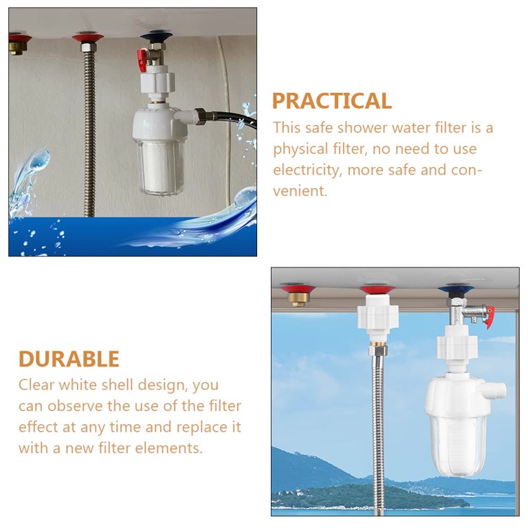 Washing Machine Water Filter White Water Prefilter Household Water Purifier  White Water Heater Filter