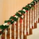 thumbnail image 3 of Navidad De Pino De 5,5 M, Árbol De Navidad Artificial Verde, Paquete De Guirnaldas De Ratán, Decoración De Jardín De Pared De Pino De Navidad Cateissary HA040236-02, 3 of 6