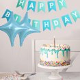 thumbnail image 4 of Yuarrent 1 Uds. Juego de globos brillantes de papel de aluminio azul de 10 pulgadas para globos de fiesta de cumpleaños globo Mylar globo de Kits de decoración para fiestas TYPE4 NO4, 4 of 6