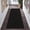 Black, variant on FairOnly 2'x6' Washable Textured Runner Rugs for Hallway Modern Low Pile Entryway Rugs for Laundry Neutral Black Non Slip Indoor Floor Runner Rug