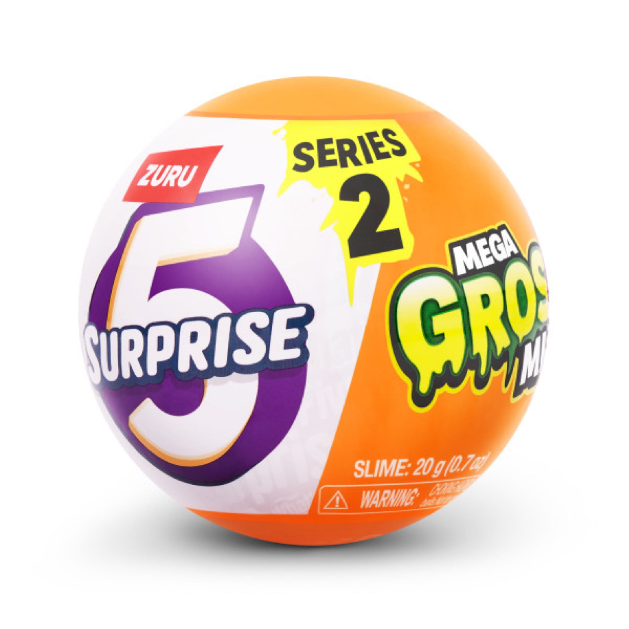 5 Surprise Mega Gross Minis Series 2 by ZURU, Novelty Unbox Surprise, Parody, Slime, Ages 3+  (图3) 5 Surprise Mega Gross Minis Series 2 by ZURU, Novelty Unbox Surprise, Parody, Slime, Ages 3+  (图3)