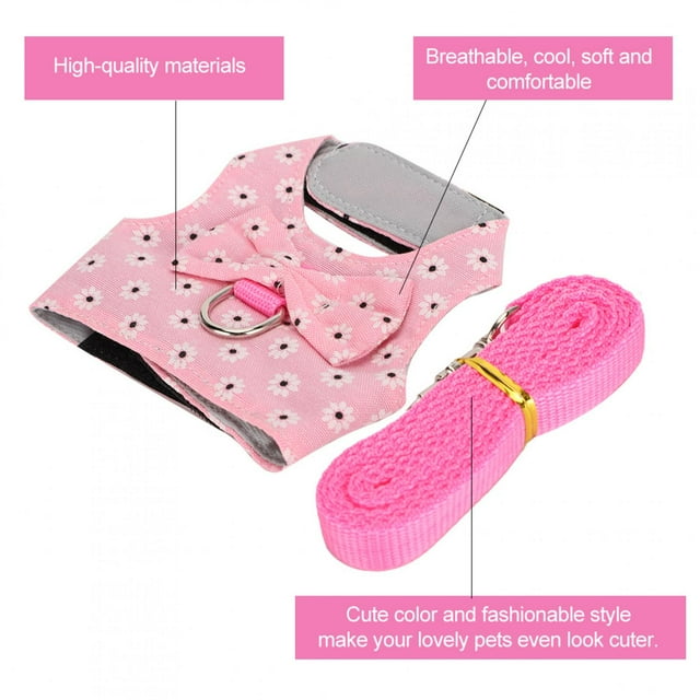 Keenso Harnais pour Lapins, Ensemble de Harnais pour Petits Animaux