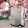 thumbnail image 4 of Pioneer Flower Floral Print Pattern Luggage Cover Fashion Suitcase Cover Baggage Covers Fit 25-28 Inch Luggage (Go Travel), 4 of 5