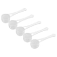 thumbnail image 1 of Unique Bargains Micro Spoons 5 Gram Measuring Scoop Plastic Round Bottom Mini Spoon with Hole 15 Pack, 1 of 6