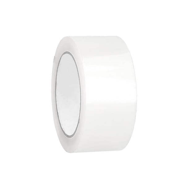 SSBM 1.88 Inch x 110 Yards Acrylic White Carton Sealing Tape 2 Mil for Durable Light-Duty Packaging, 6 Rolls