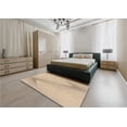thumbnail image 5 of Ahgly Company Machine Washable Indoor Round Transitional Bronze Brown Area Rugs, 3' Round, 5 of 7