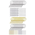 thumbnail image 1 of Tornillos de acrílicos Zulema 440 piezas para manualidades Llaveros, 1 of 8