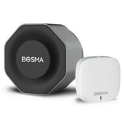 Bosma Aegis Smart Door Lock w/WiFi Gateway, Wi-Fi & Bluetooth, Auto-Lock & Auto-Unlock, Keyless Entry, Remote Access, Break-in Detection, Fits Most Single-Cylinder Deadbolts