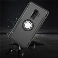 thumbnail image 2 of Mignova Galaxy S9 Plus Case, Two-layer Reinforced Back Cover Protect Case with Ring Holder for Samsung Galaxy S9 Plus(Grey), 2 of 7