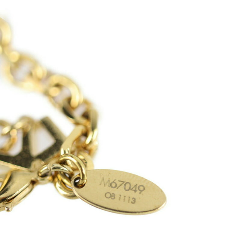Louis Vuitton - Authenticated Bracelet - Yellow Gold Brown for Women, Never Worn