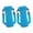 Blue, variant on 2Pcs Thermal Water Bottle Cover for Cirkul Neoprene Sleeve Stylish Designs Flavored Insulation Water Bottle Protector
