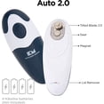 thumbnail image 3 of Kitchen Mama Auto 2.0 Electric Can Opener: Safe, Smooth Edge, Battery Operated (Navy Blue), 3 of 8