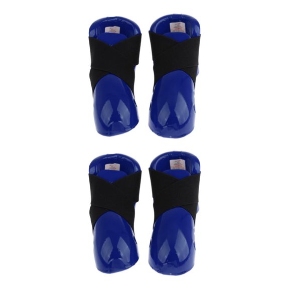 Wosthever Protector de sparring para pies de Taekwondo, alta protección, fácil de usar, zapatos de Karate, equipo sin deslizamiento Universal Type4 NO4