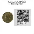 ToteScan Intelligent QR Labels for organizing & Storage (48 Unique