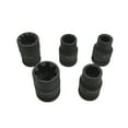 thumbnail image 1 of 5-Piece 7-Point & 10-Point Brake Caliper Socket Set for Volkswagen, Audi, Porsche (VW, Audi, Porsche Replacement) - 1/2-inch Square Drive, Steel Construction, Black Finish - Includes 14mm, 22mm, 1 of 4