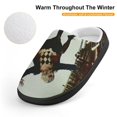 thumbnail image 4 of Joker Folie A Deux 2024 Kid's Cotton Slippers Winter Warm Soft Plush Slippers with Rubber Sole Non-Slip Indoor Outdoor Slip on Shoes Fluffy House Slippers For Boys Girls Teen, 4 of 8