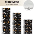 thumbnail image 4 of Black Halloween Dancing Skeletons Kitchen Rugs Sets Of 3,Kitchen Runner Rugs Non Skid Washable,Decorative Kitchen Floor Mats for Kitchen,Sink,Laundry,17"x30"+ 17"x47" + 17"x59", 4 of 6