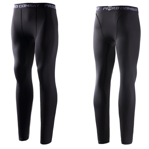 Pantalones de fitness para hombre, para entrenamiento de baloncesto, para correr, deportivos, ajustados, pantalones casuales de secado rápido para hombre, elásticos altos