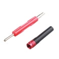 thumbnail image 4 of Conector adaptador de puerto de servicio con herramienta de extracción de válvulas. Reemplaza el rendimiento profesional para el comprobador de fugas, 4 of 9