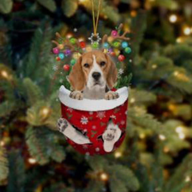 Fiudx Adornos Navideños Divertidos con Forma de Perro, Colgante con Forma de Caca de Perro, Diseños Únicos de Bastones de Caramelo y Sombreros, Perfectos para Decorar El Árbol y El Hogar, Alegría Nav
