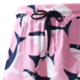 thumbnail image 6 of MYAOYI Mens Shorts Quick Dry 2 in 1 Running Shorts Printed Swim Trunks with Pockets, 6 of 6