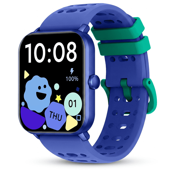 Kids Smart Watch, 1.85" Smart Watch for Kids, No Phone Needed Step Counter, IP68 Waterproof, Alarm Clock, Games, Swimming Fitness Tracker Step Counter for Boys Girls Teens Gift Aged 5-16