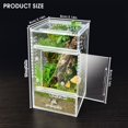 thumbnail image 4 of Jaula para arañas e insectos Vivariums MYGIIKAKA de 7 x 7 x 15 cm, 4 of 7