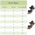 thumbnail image 5 of LASUDRAA Mens Comfort Sandals Adjustable Straps Casual Summer Beach Shoes Lightweight Non‑Slip Outdoor Footwear, 5 of 8