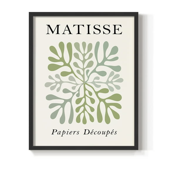 Matisse CCLXXXIII in Solid Wood 8 x 10 Framed Print