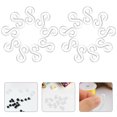 thumbnail image 4 of Miangastore 1000 Pcs Pinces de Bande en Plastique Pinces Multifonctions Pinces en Plastique en Forme de S Pinces Pratiques en S pour Bande de Caoutchouc, 4 of 9