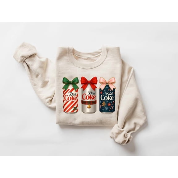 I Need A Diet Coke Sweatshirt, Diet Coke Bottle Sweatshirt - Sizes S-5XL ,Art Print JSC