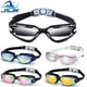 thumbnail image 2 of JSJM-Gafas de natación profesionales para hombres y mujeres, lentes de protección UV antiniebla, resistentes al agua, ajustables, de silicona, novedad, 2 of 4