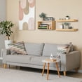 thumbnail image 2 of Sorbus Floating Shelves for Wall Set of 3 - Bathroom Shelves for Wall Storage, Over Toilet, Bedroom, Farmhouse, Wall Decor - 2 Floating Shelves with Invisible Brackets & 1 Rectangular Box, 2 of 7