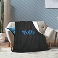 thumbnail image 6 of Tufts University Logo Fleece Blanket, Very Soft Microfiber Flannel Blanket for Couch Warm and Cozy for All Seasons, 6 of 6