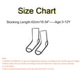 thumbnail image 2 of Esaierr Kids Toddler Girls Printed Socks,3-12 Years Old 3 Pairs Knee-High Cartoon Stockings,Girls Mid-Calf Socks, 2 of 6