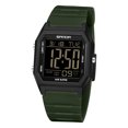 thumbnail image 5 of Digital Watches for Men Women Waterproof Unisex Digital Sports Watch Square Stopwatch Countdown Alarm Analog Silicone Strap Transparent Case Wristwatch, 5 of 6
