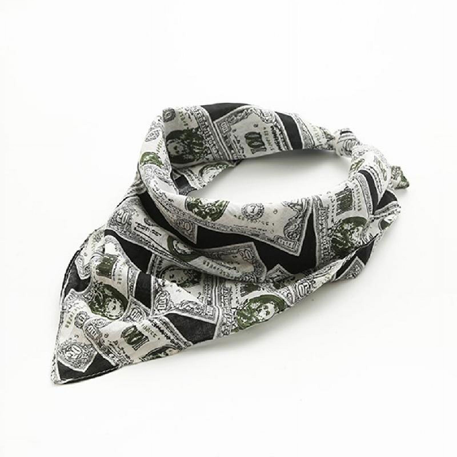 Money Dollar Sign Cash Dollar Bill Dog Bandana Handmade - View #10