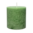 thumbnail image 4 of Mainstays Scented Mottled Pillar Candle, 3 x 3 inches, Green, Hidden Springs, 4 of 5
