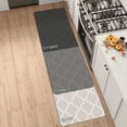 thumbnail image 3 of OEAKAY Kitchen Rugs and Mats, 17.7"x59" Anti Fatigue Runner Rug Waterproof Memory Rug Cushioned Standing Mat, Beige, 3 of 11