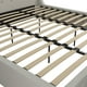 CosmoLiving by Cosmopolitan Mercer Upholstered Platform Bed Frame, King