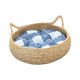 thumbnail image 4 of Cama rascadora para gatos con cojín extraíble, cómoda y lavable para las cuatro estaciones. Azul 40cm, 4 of 9