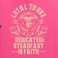 thumbnail image 6 of Wild Bobby Loyal To One Dedicated Steadfast In Faith | Religious Bible Verse John 14:6 Inspirational/Christian Men Graphic Tee, Neon Pink, 4X-Large, 6 of 6