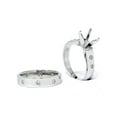 thumbnail image 2 of Cathedral Diamond Semi Mount Womens Engagement Ring Setting 14K White Gold, 2 of 2