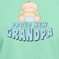 thumbnail image 3 of CafePress - New Grandpa Baby Boy Dark T Shirt - Men's Classic Graphic Cotton T-Shirt, 3 of 4