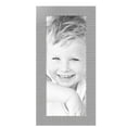 thumbnail image 2 of ArtToFrames 14" x 34" Steel Ripple Brushed Picture Frame, 14x34 inch Silver Wood Poster Frame (WOM-5269),  Pack, 2 of 7
