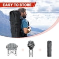 thumbnail image 2 of NAIZEA Heated Camping Chair Oversized, Outdoor Portable Folding Heated Chair, Patio Chair with 3 Heat Levels, Supports 500lb, 2 of 8