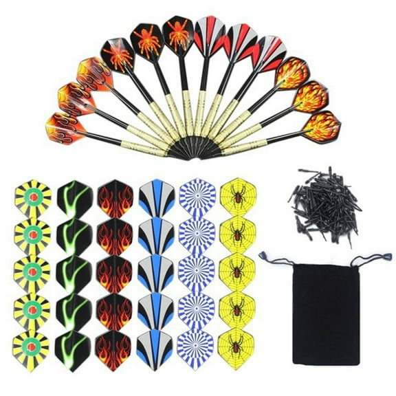 BESTSKY 142Pcs Darts Precision Aluminum Alloy Dart Shafts,Soft Darts Plastic Tip for Safe Play,High-Performance Dart Flights,dart flights