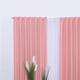 thumbnail image 2 of Cortina Decorativa Corta Suavitec Neo Deep Rose Colchas Concord Juego de 2 paneles 114 x 180 cm, 2 of 4