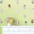 thumbnail image 3 of Toystoory Moda 3D piña frutas espejo pegatinas de pared arte DIY para la decoración del hogar del baño Decoración del hogar, 3 of 5