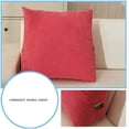 thumbnail image 2 of Dauerhaft Dreieckauflage Rckenlehnenauflage Samtkissen Schlafsofa Brostuhlruhe Kissen Sanft (color : Rojo, 40x20x30cm Hy, 2 of 4